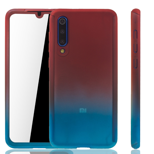 Handyh�lle Schutzh�lle f�r Xiaomi Mi 9 SE Full Case Cover Displayschutz 360 Blau