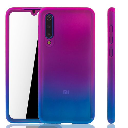 Handyh�lle Schutzh�lle f�r Xiaomi Mi 9 SE Full Case Cover Displayschutz 360 Blau