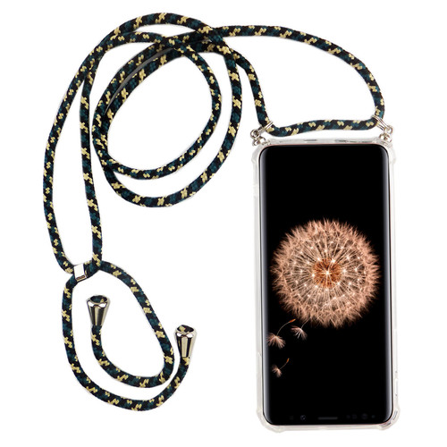Handykette f�r Samsung Galaxy S9 - Smartphone Necklace H�lle mit Band - Schnur mit Case zum umh�ngen in Camouflage