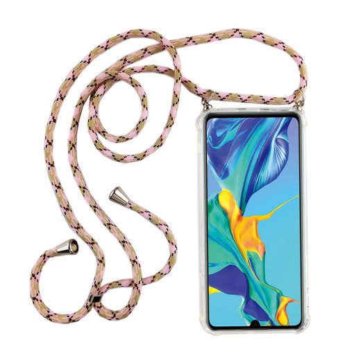 Handykette f�r Huawei P30 Pro - Smartphone Necklace H�lle mit Band - Schnur mit Case zum umh�ngen in Rosa