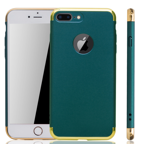 Apple iPhone 7 Plus Handy H�lle Schutz Case Bumper Hard Cover Gr�n