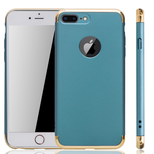 Apple iPhone 7 Plus Handy H�lle Schutz Case Bumper Hard Cover Blau
