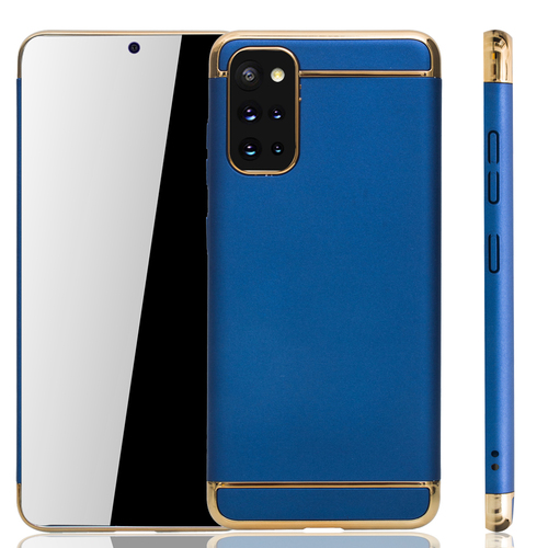Samsung Galaxy S20 Plus Handy H�lle Schutz Case Bumper Hard Cover Blau