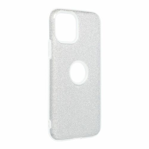 Apple iPhone 11 Pro Handyh�lle Case H�lle Silikon Glitzer Silber