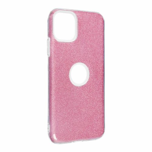 Apple iPhone 11 Pro Max Handyh�lle Case H�lle Silikon Glitzer Pink