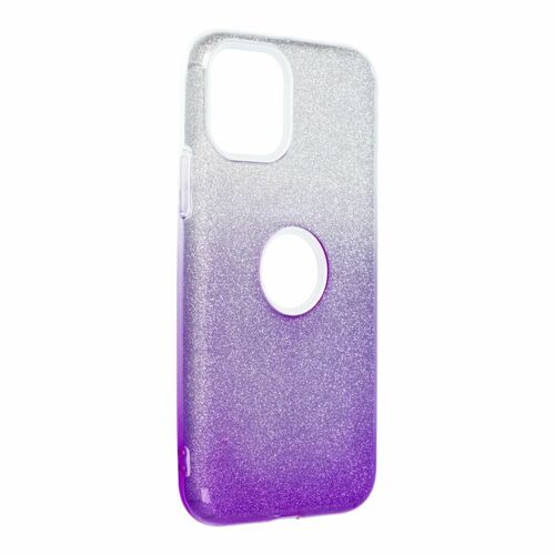 Apple iPhone 11 Pro Handyh�lle Case H�lle Silikon Glitzer Violett