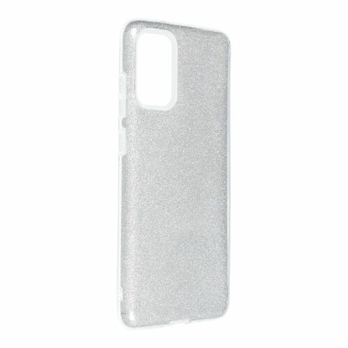 Samsung Galaxy S20 Plus Handyh�lle Case H�lle Silikon Glitzer Silber
