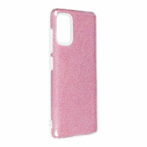 Samsung Galaxy A41 Handyh�lle Case H�lle Silikon Glitzer Pink