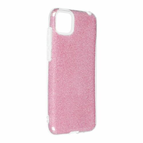Huawei Y5p Handyh�lle Case H�lle Silikon Glitzer Pink