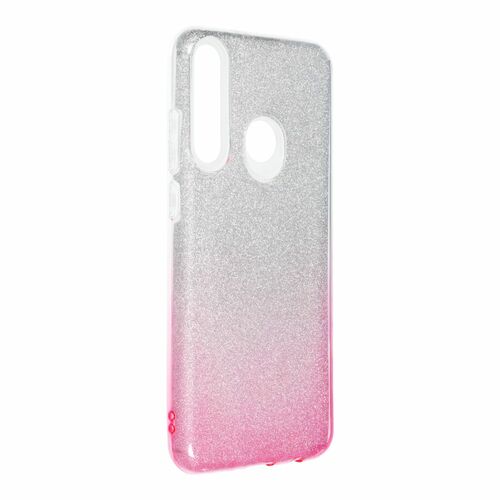 Huawei Y6p Handyh�lle Case H�lle Silikon Glitzer Pink