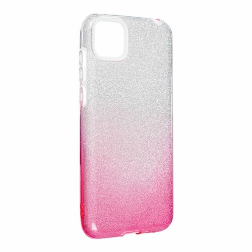 Huawei Y5p Handyh�lle Case H�lle Silikon Glitzer Pink