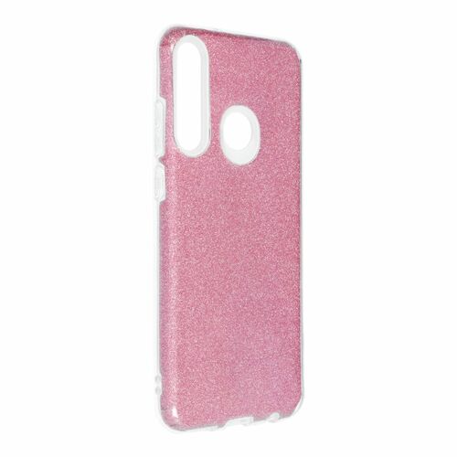Huawei Y6p Handyh�lle Case H�lle Silikon Glitzer Pink