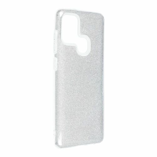 Samsung Galaxy A21s Handyh�lle Case H�lle Silikon Glitzer Silber