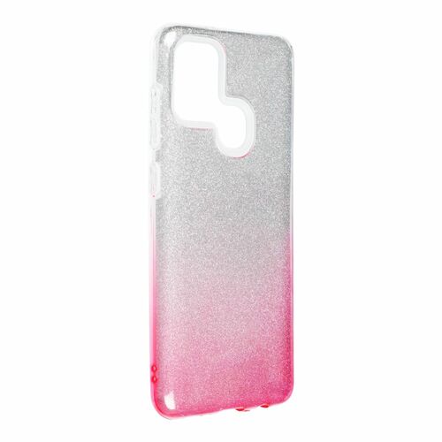 Samsung Galaxy A21s Handyh�lle Case H�lle Silikon Glitzer Pink