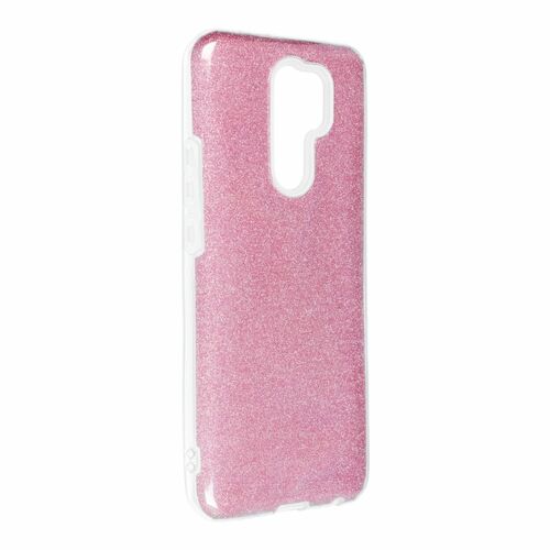 Xiaomi Redmi 9 Handyh�lle Case H�lle Silikon Glitzer Pink