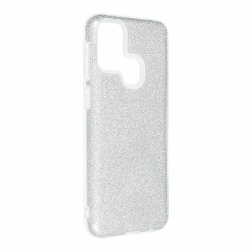 Samsung Galaxy M31 Handyh�lle Case H�lle Silikon Glitzer Silber