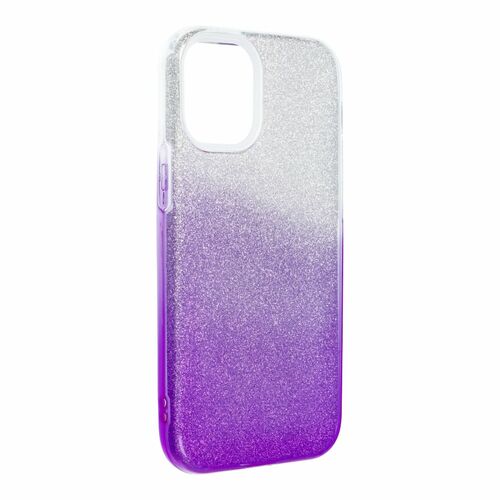 Apple iPhone 12 Mini Handyh�lle Case H�lle Silikon Glitzer Violett