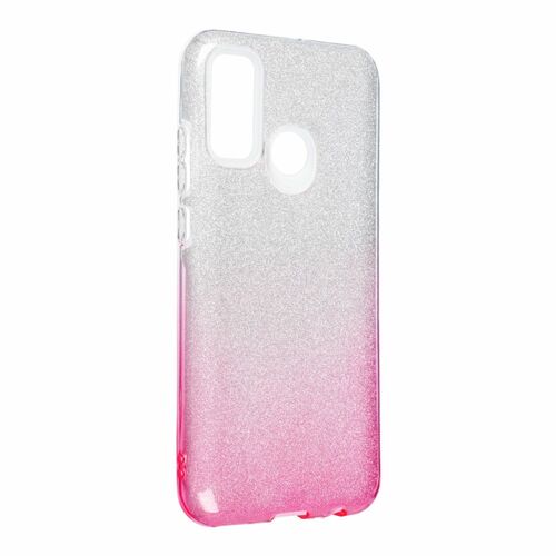 Huawei P smart 2020 Handyh�lle Case H�lle Silikon Glitzer Pink
