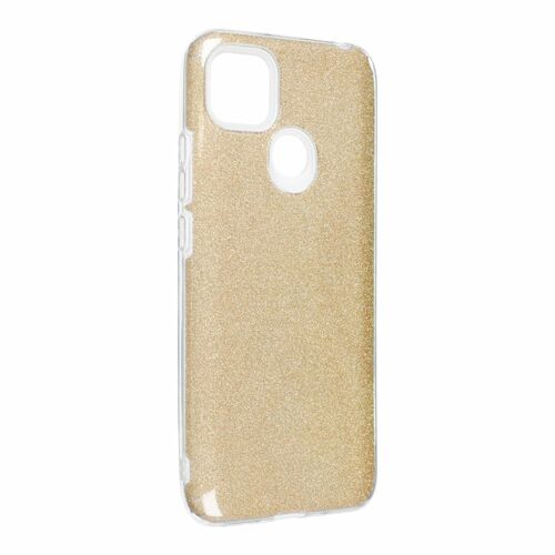 Xiaomi Redmi 9C Handyh�lle Case H�lle Silikon Glitzer Gold