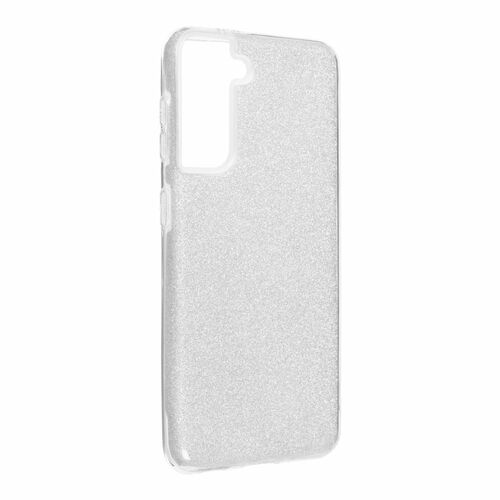 Samsung Galaxy S21 Handyh�lle Case H�lle Silikon Glitzer Silber