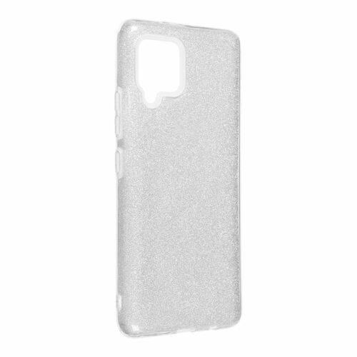 Samsung Galaxy A42 5G Handyh�lle Case H�lle Silikon Glitzer Silber