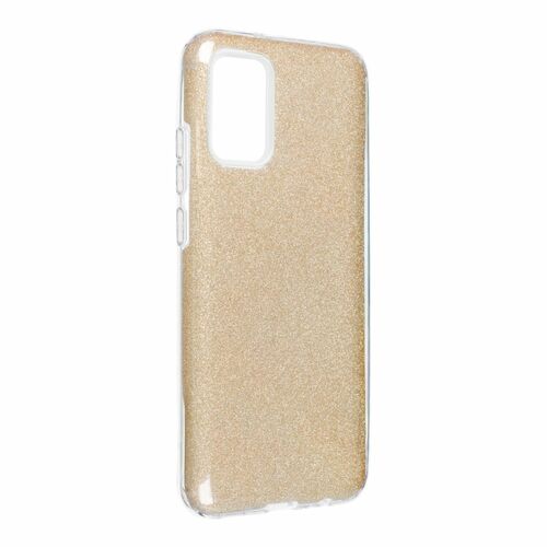 Samsung Galaxy A02s Handyh�lle Case H�lle Silikon Glitzer Gold
