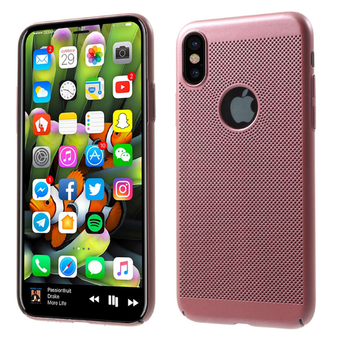 Handy H�lle f�r Apple iPhone XS Schutzh�lle Case Tasche Cover Etui Pink