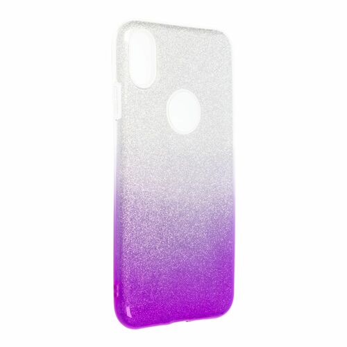 Apple iPhone XS Max Handyh�lle Case H�lle Silikon Glitzer Violett