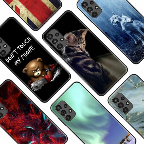 Handyhlle Schutzhlle fr Samsung Galaxy A13 4G Case Cover Tasche Bumper Etuis TPU