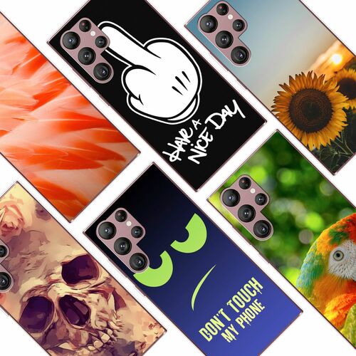 Handyh�lle Schutzh�lle f�r Samsung Galaxy S22 Ultra 5G Case Cover Tasche Bumper Etuis TPU