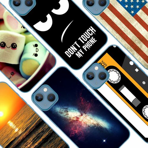 Handyh�lle Schutzh�lle f�r Apple iPhone 14 Case Cover Tasche Bumper Etuis TPU