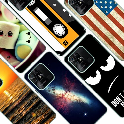 Handyh�lle Schutzh�lle f�r Xiaomi Redmi 10C Case Cover Tasche Bumper Etuis TPU
