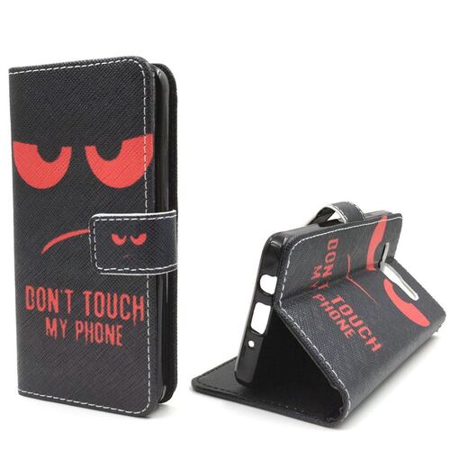  Handyh�lle Tasche f�r Case Handy Samsung Galaxy A3 2015 Dont Touch Rot