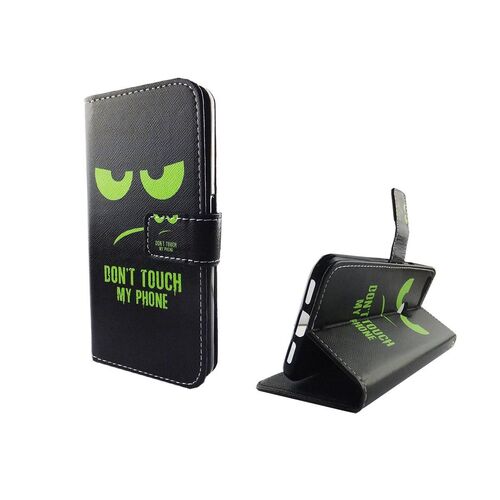  Handyh�lle Tasche f�r Case Handy Google Pixel XL Dont Touch My Handy Gr�n