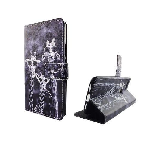  Handyh�lle Tasche f�r Case Handy Google Pixel XL 3 Giraffen