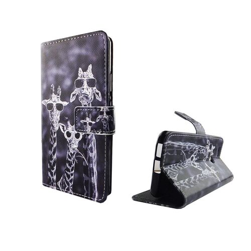 Handyh�lle Tasche f�r Case Handy Huawei Nova 3 Giraffen
