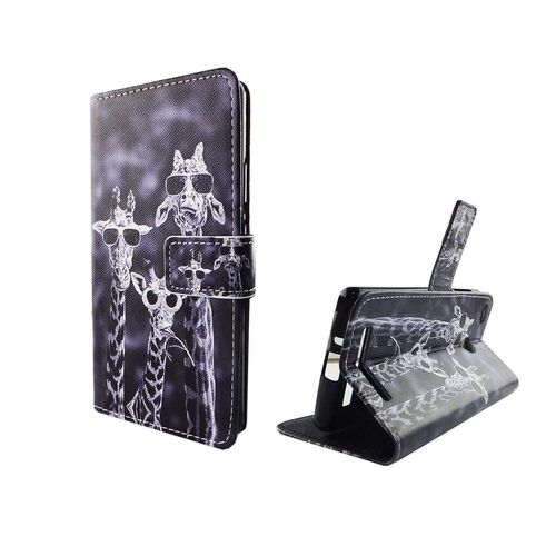  Handyh�lle Tasche f�r Case Handy Xiaomi Redmi 3s 3 Giraffen