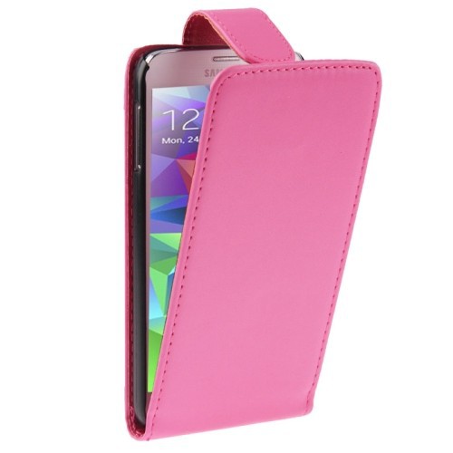 Flip Handy Tasche Case f�r Handy Samsung Galaxy S5 / S5 Neo Pink
