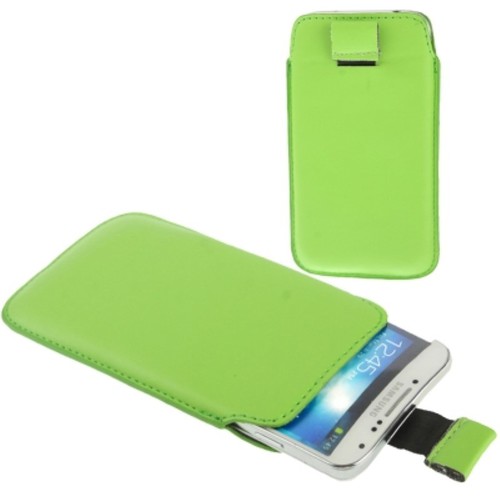  Handyhlle Tasche Slide fr Case Handy Samsung Galaxy S4 i9500 / i9505 / i9506 / GT-i9515 / S5 / S3 / i9600 / i9500 / i9300 / i9250 / i8750 grn