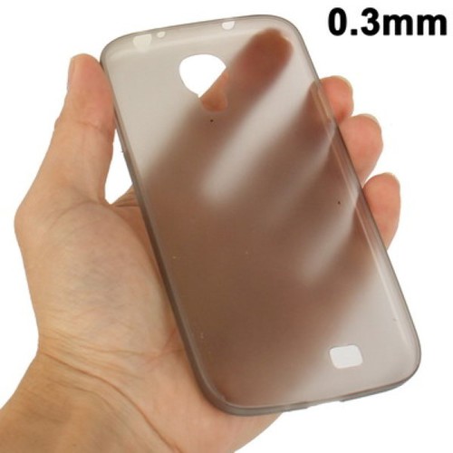 TPU Schutzh�lle ultrad�nn 0,3mm  f�r Samsung Galaxy S 4 i9500 (grau)