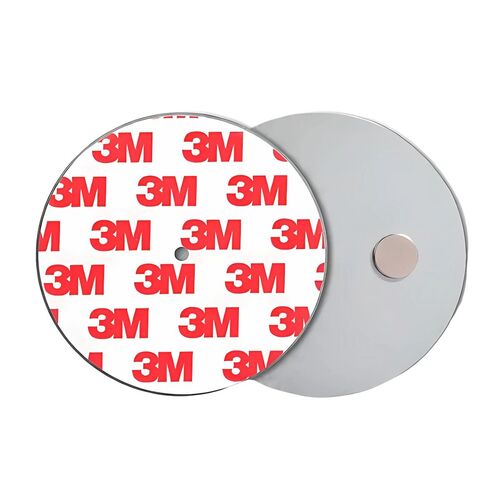 Rauchmelder Magnethalter - Sichere Befestigung mit starken Neodym-Magneten und Selbstklebefunktion 