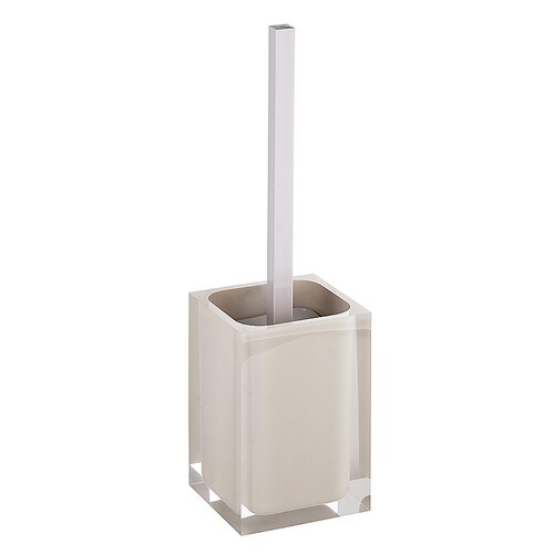 BISTA WC-B�rstengarnitur Polyresin Beige 100x370x100 mm f�r Bad & WC >> freistehend anwendbar