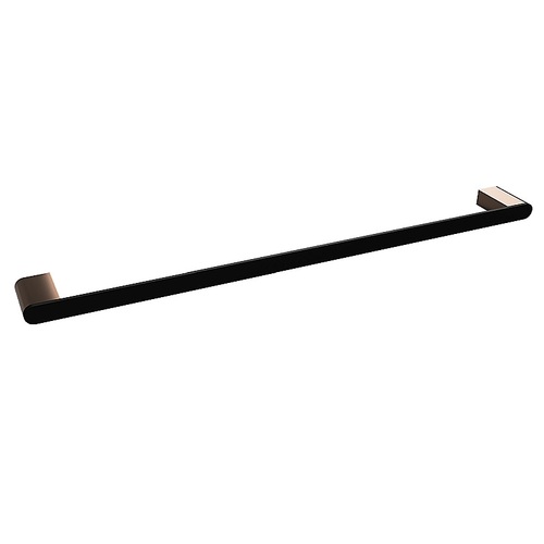 BALLA Handtuchhalter Messing Schwarz Kupfer 600x20x59 mm f�r Bad & K�che >> zum Bohren