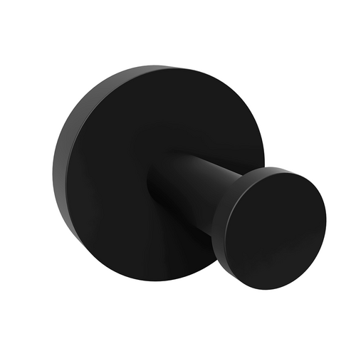 BARK Kleiderhaken Messing Schwarz 55x55x55 mm f�r Bad & K�che >> zum Bohren oder Kleben