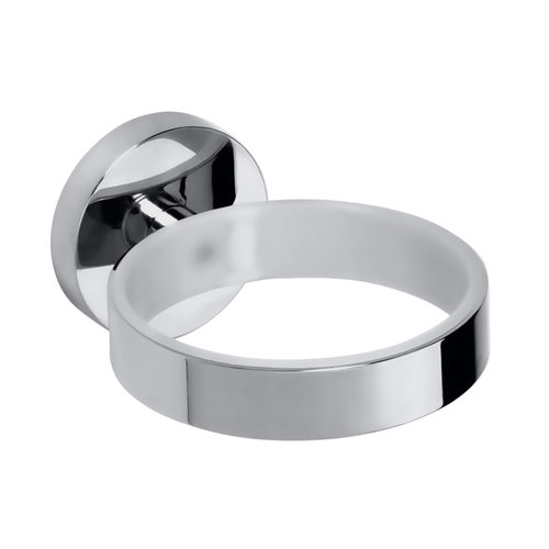 BOMEGA F�nhalter Messing Chrom poliert 80x55x100 mm f�r Bad & WC >> zum Bohren oder Kleben