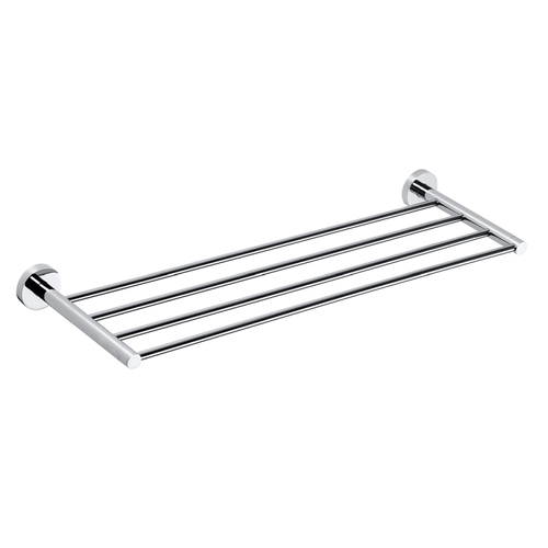 BOMEGA Handtuchablage Messing Chrom poliert 655x55x200 mm f�r Bad & K�che >> zum Bohren