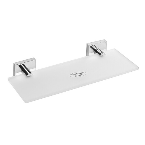 META Glasablage Messing Chrom poliert 300x55x130 mm f�r Bad & K�che >> zum Bohren