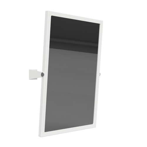 BELP Kippspiegel Stahl Komaxit Wei 400x600x120 mm fr Bad & WC >> zum Bohren