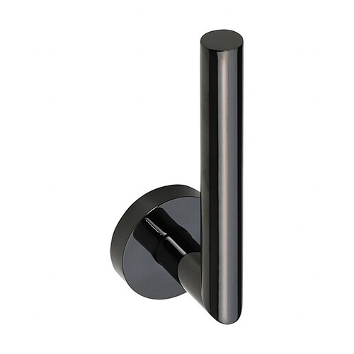 BEMATIT Reservepapierrollenhalter Messing Metallic Grau poliert 55x165x65 mm fr Bad & WC >> zum Bohren oder Kleben