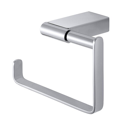 BIA Papierrollenhalter ohne Deckel Messing Chrom 131x90x75 mm f�r Bad & WC >> zum Bohren